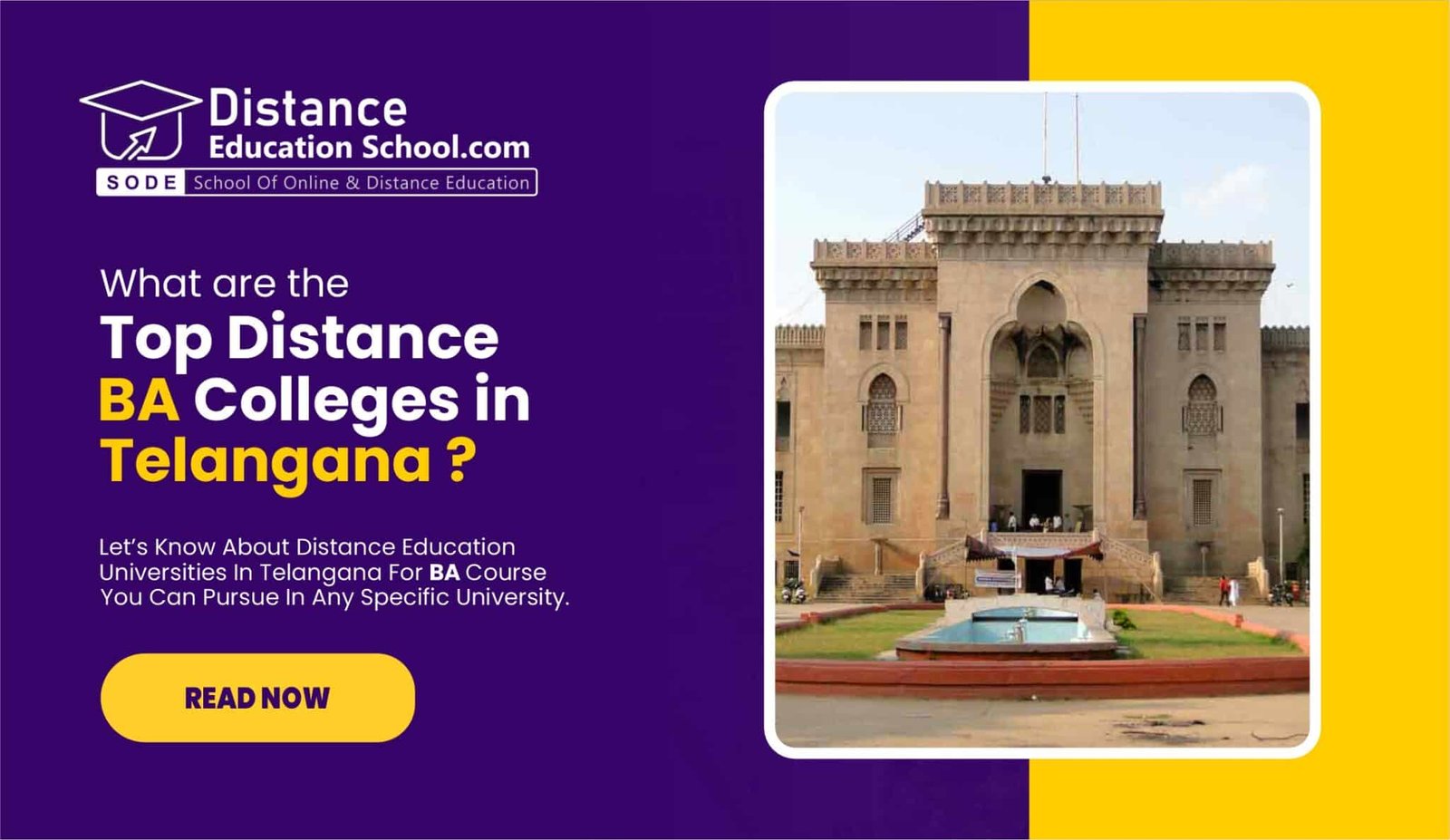 Distance BA in Telangana