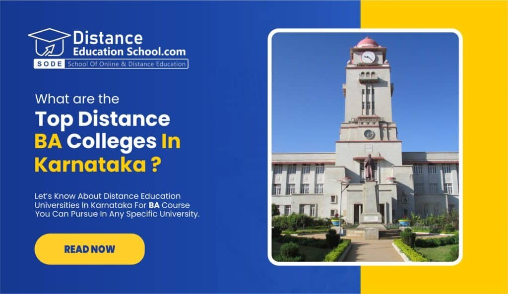 distance BA college in Karnataka
