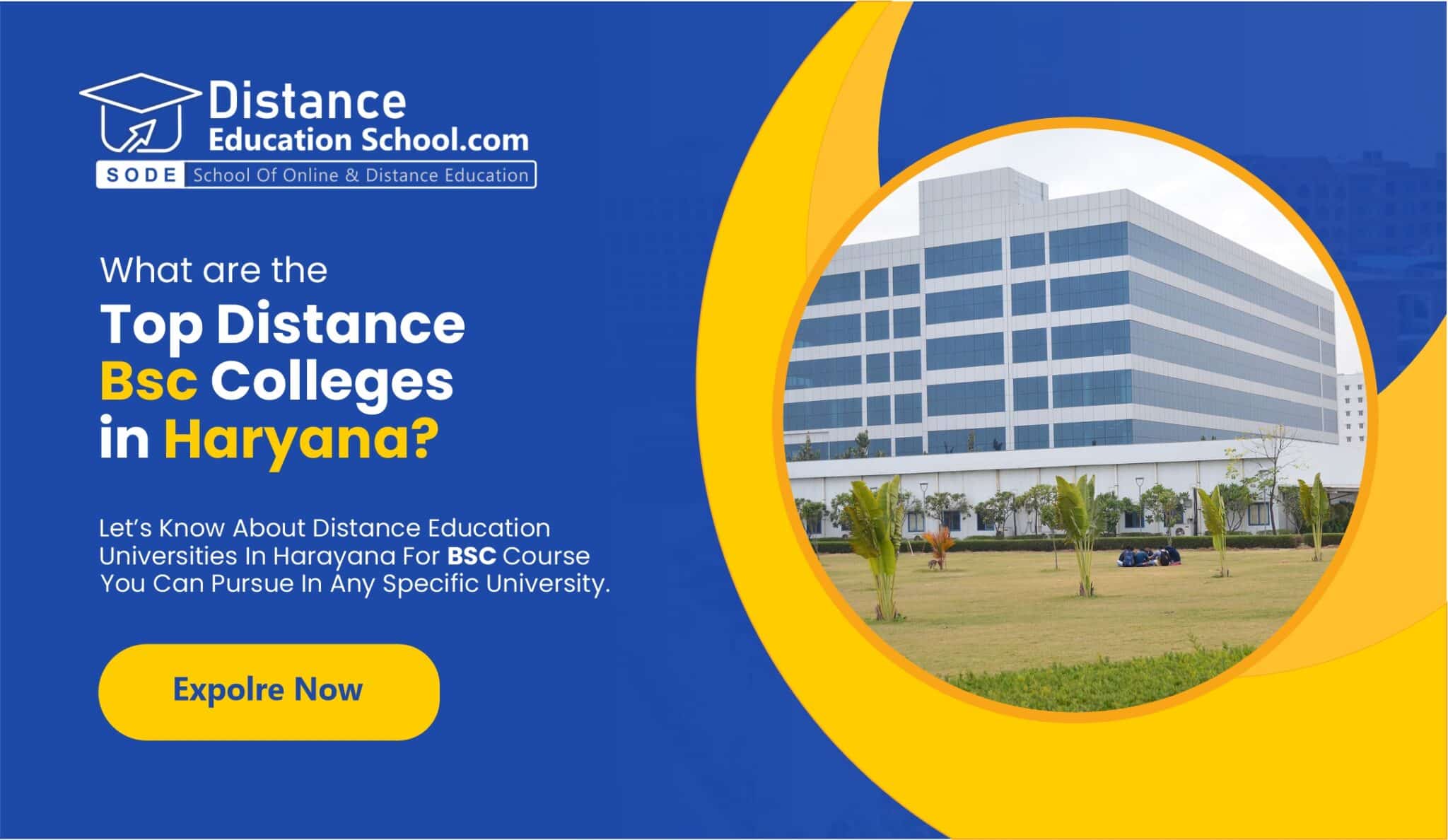 Distance BSc in Haryana