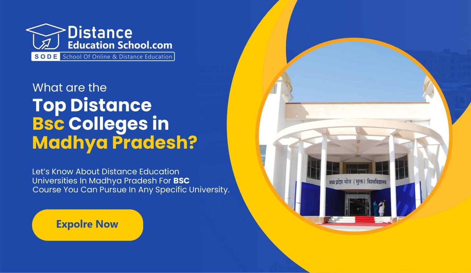 Distance BSc in Madhya Pradesh