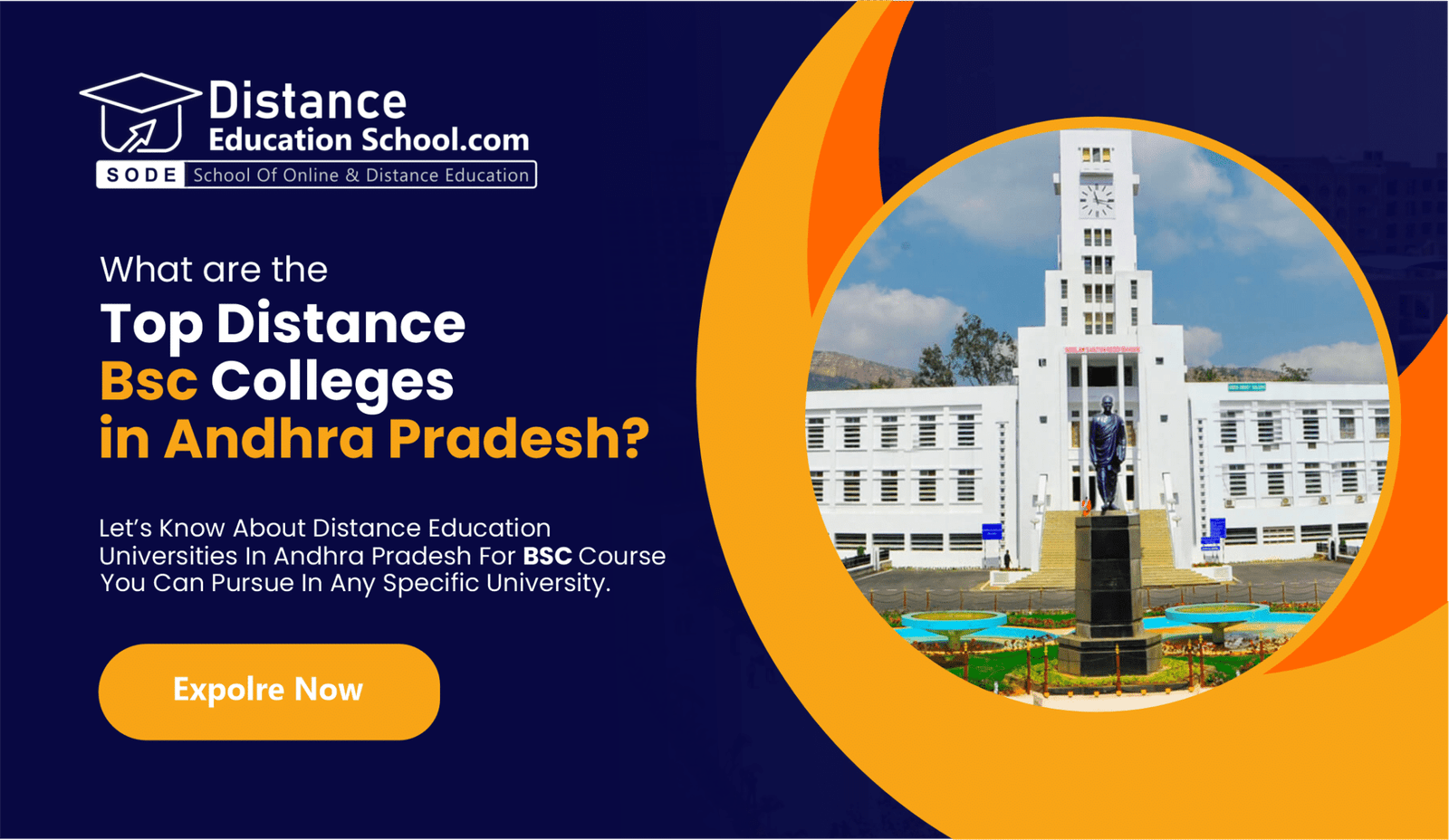 Distance BSc in Andhra Pradesh