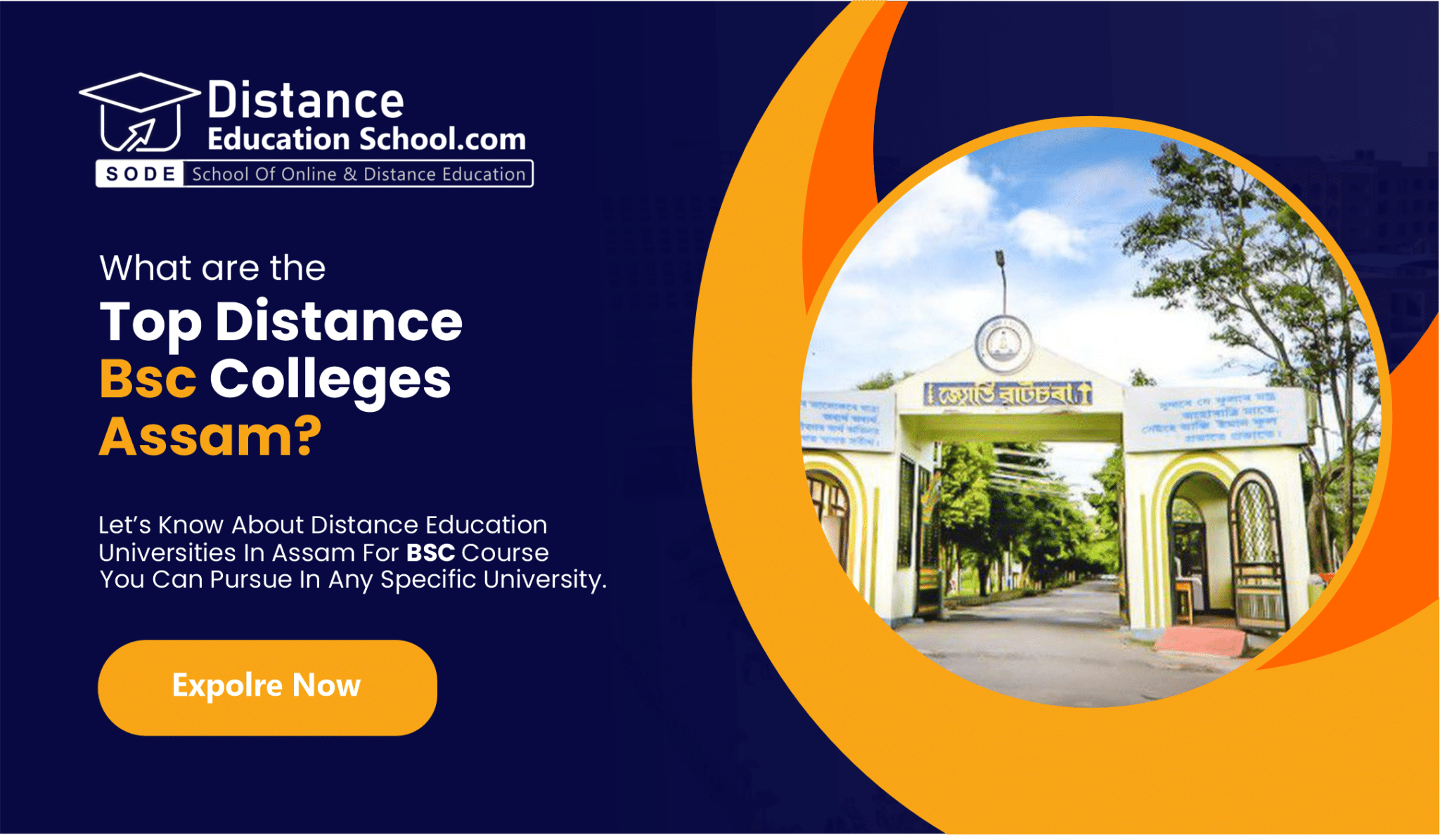 Distance BSc in Assam