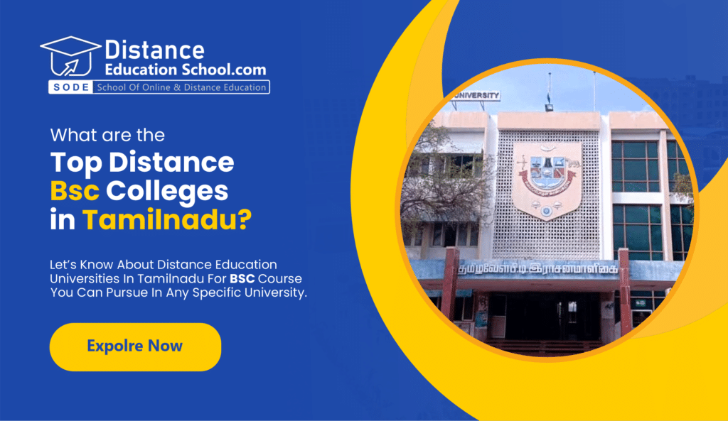 Distance BSc in Tamil Nadu