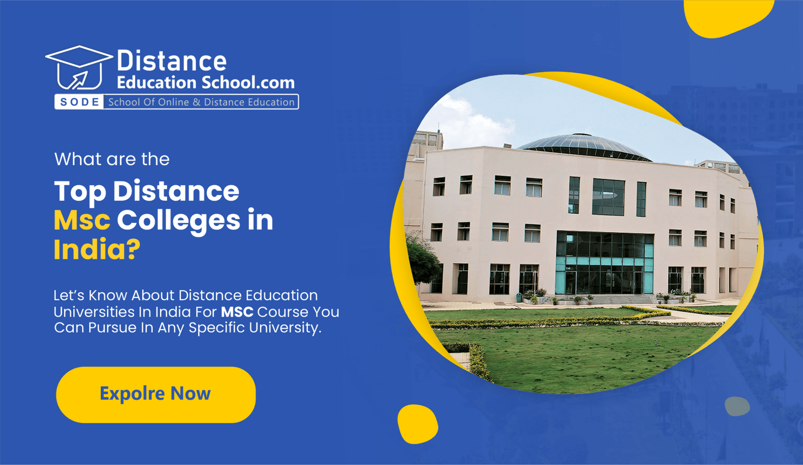 Distance BSc in India