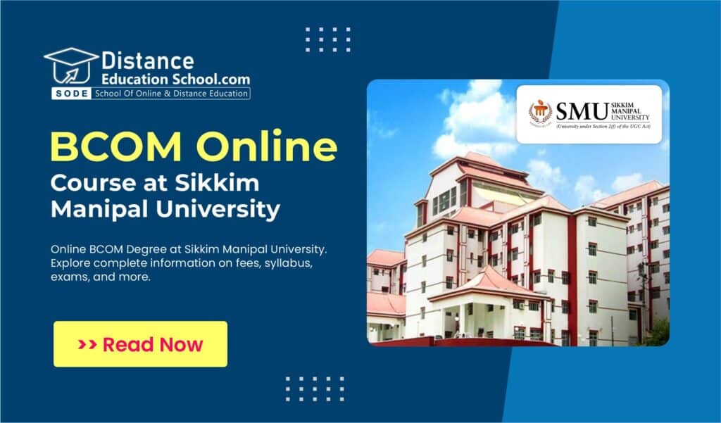 BCom Degree in SMU