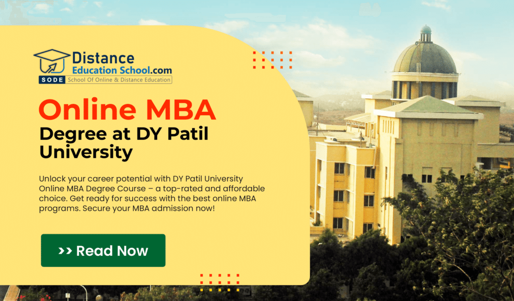 Online MBA Degree Course
