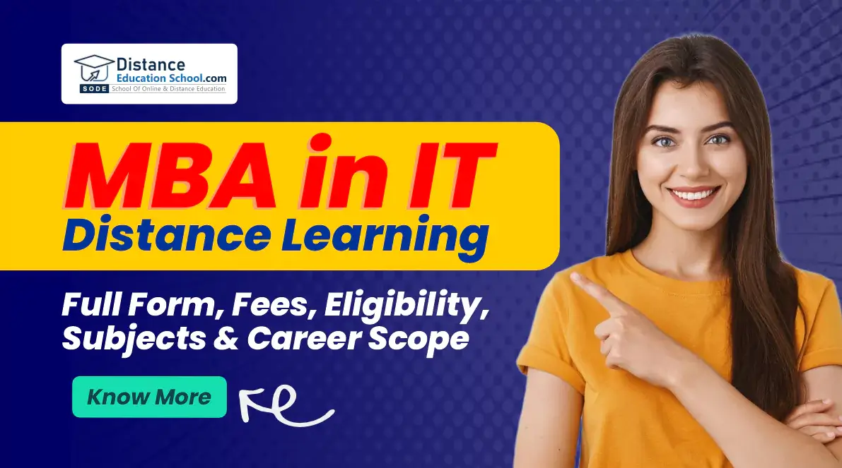 mba in it distance learning