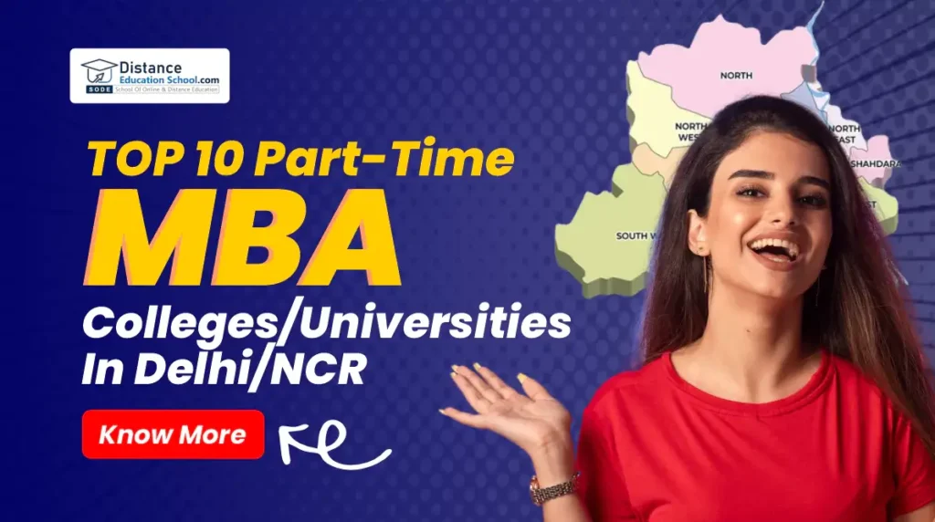 part time mba colleges in india