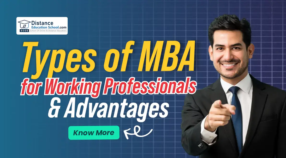 types of mba forworking