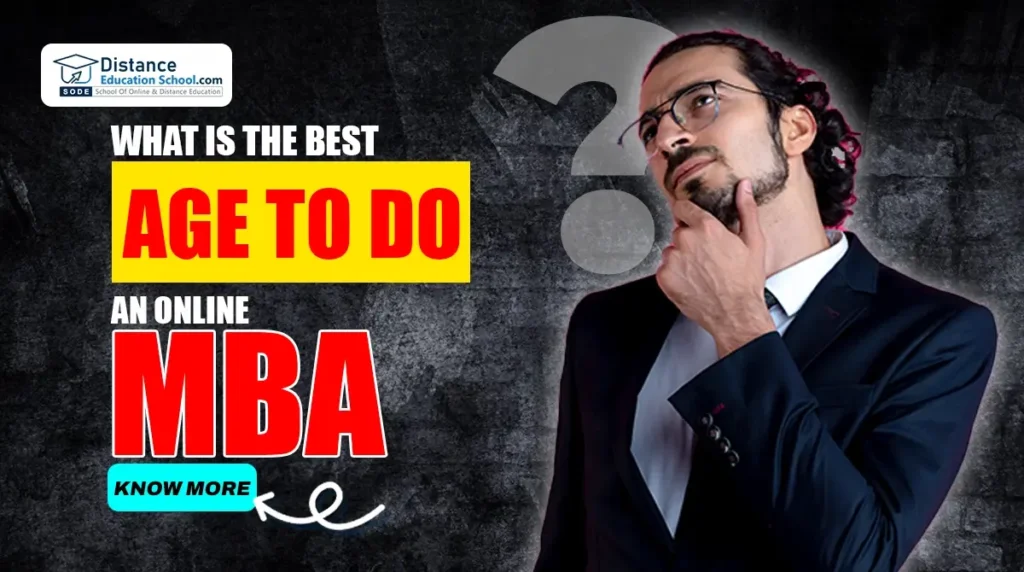 MBA age to do