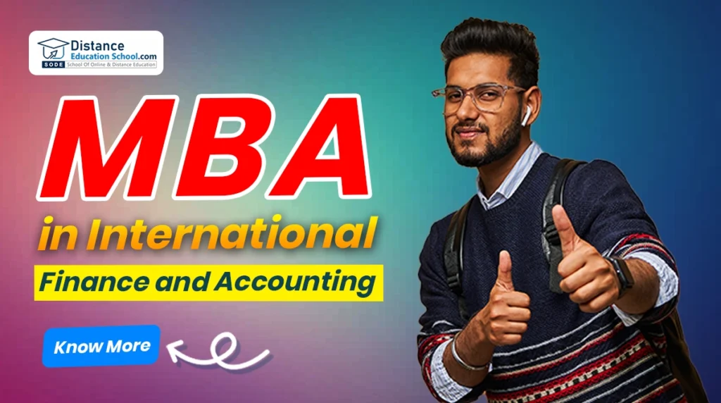 MBA in International Finance and Accounting