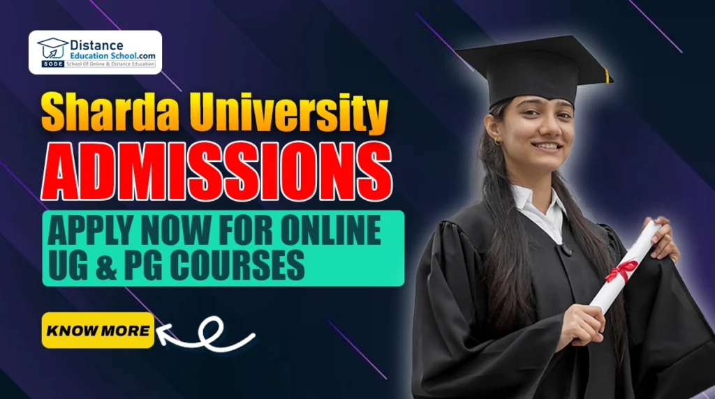 Sharda University Admissions