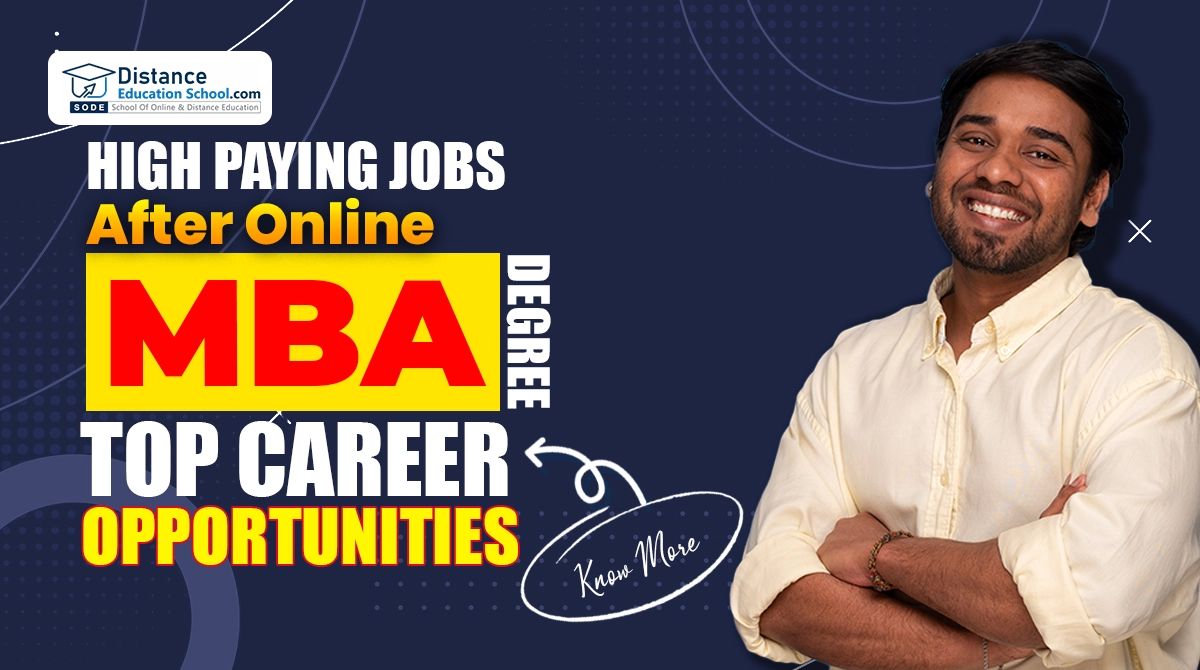 high paying jobs online mba