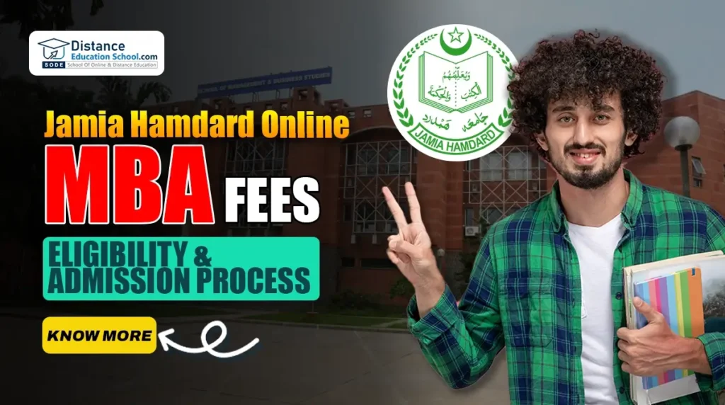 jamia humdard Online MBA