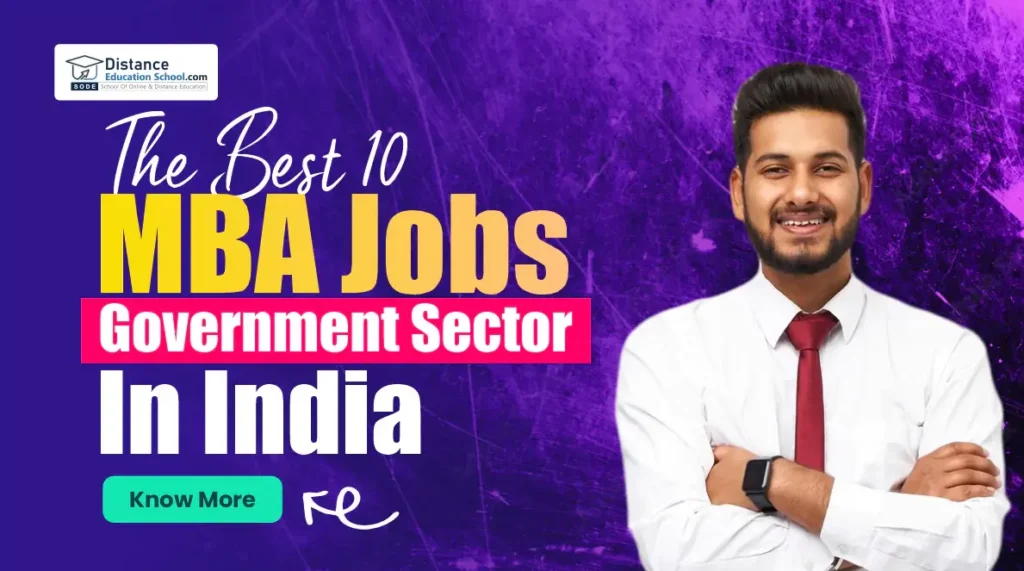 mba jobs govgernment