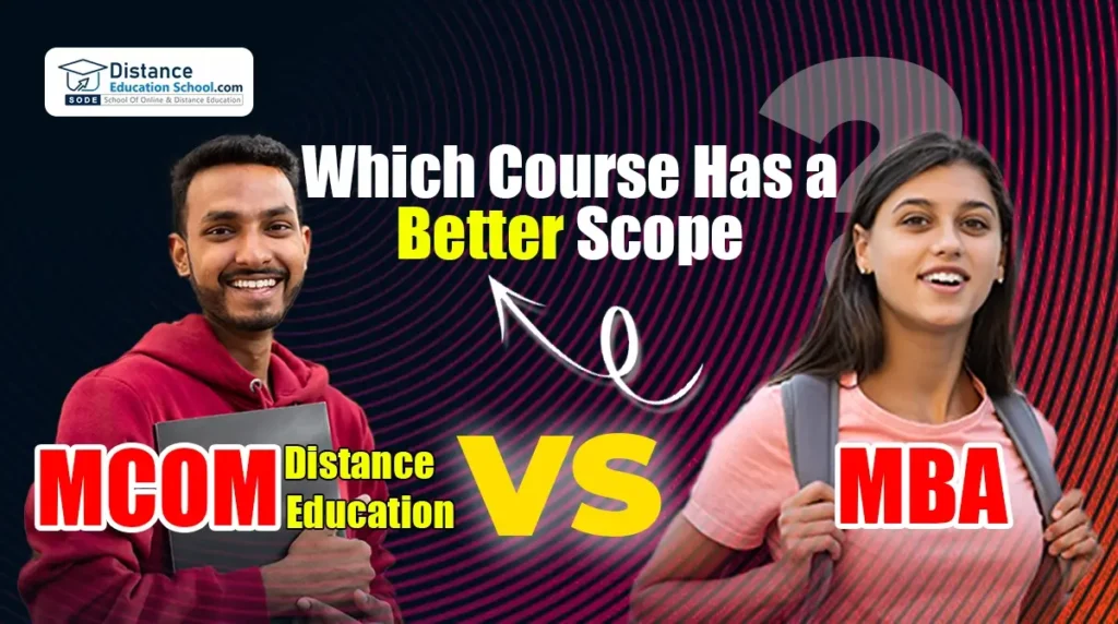 mcom distance