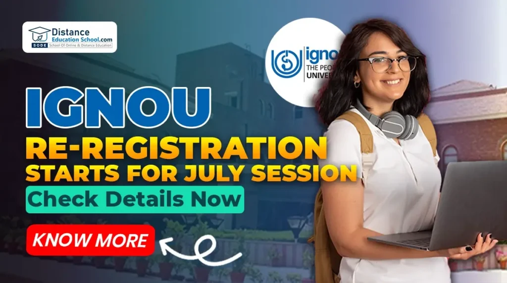 IGNOU Re-registration