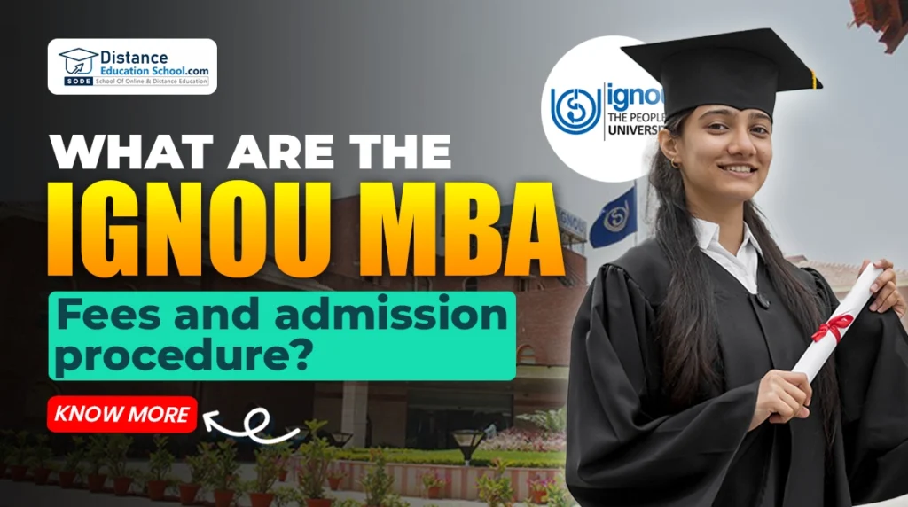 IGNOU MBA fees