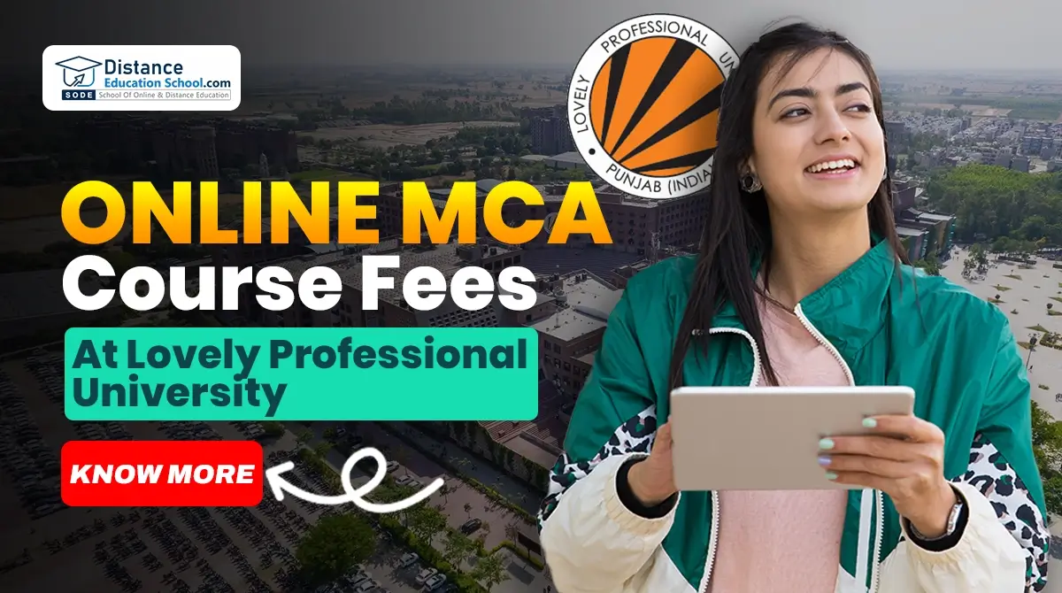 Online MCA Course Fee At Lovely Professional University