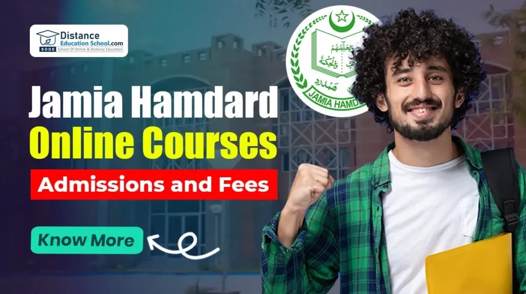 Jamia Hamdard Online Courses