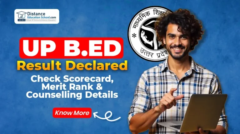 UP B.Ed Result 2025 Declared