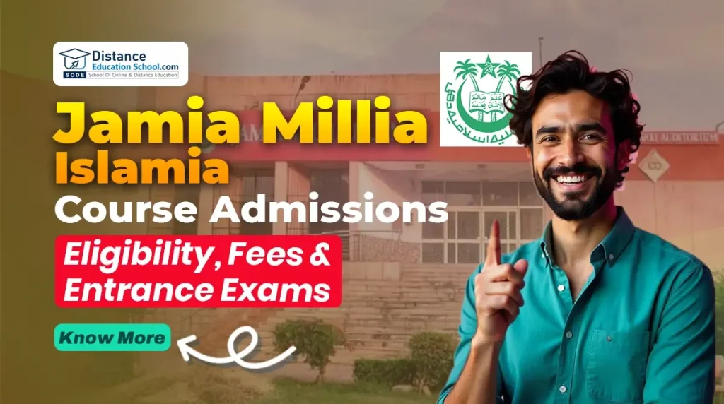 Jamia Millia Islamia Course Admissions