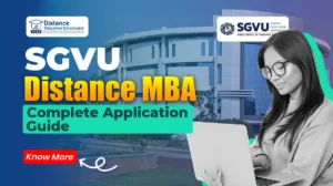 SGVU Distance MBA