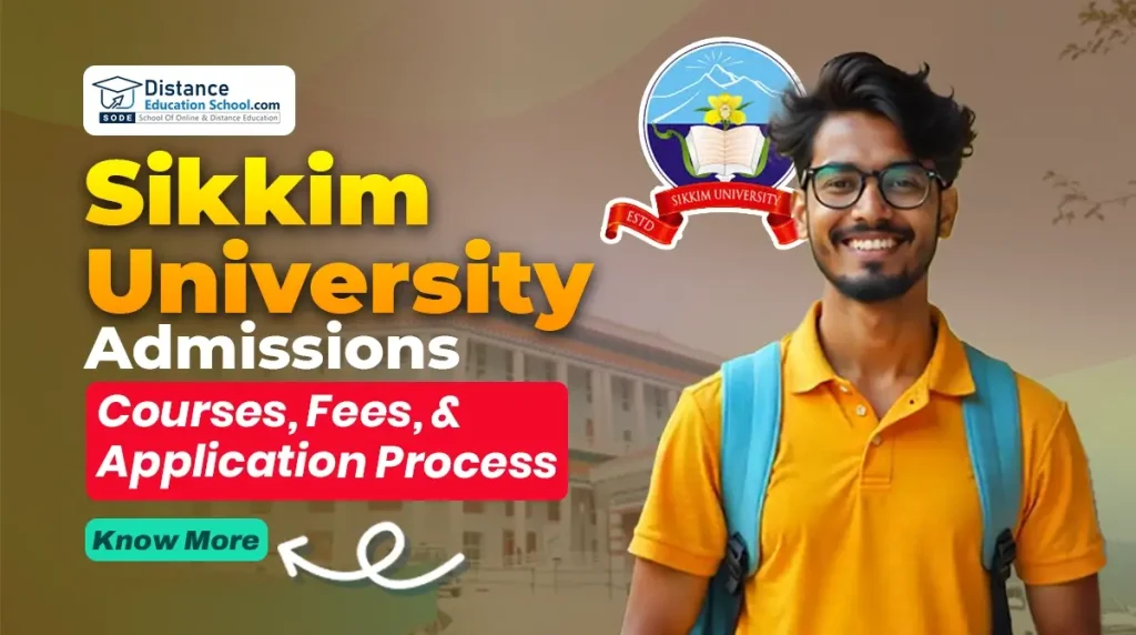 Sikkim University Admissions 2025