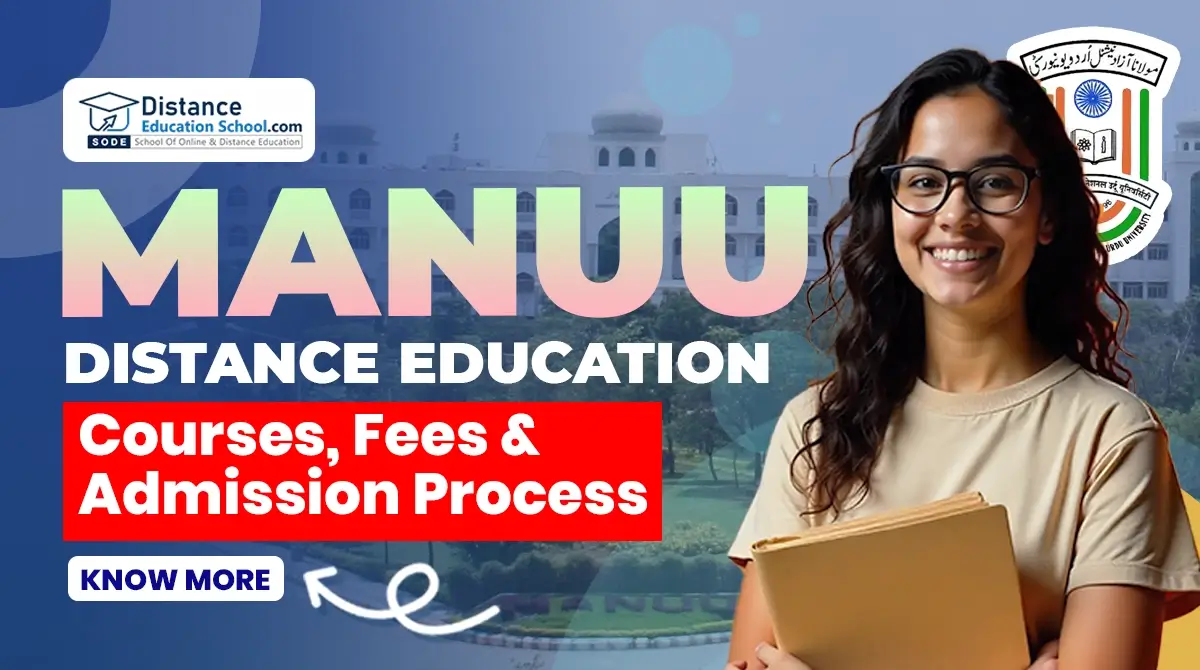 MANUU Distance Education Courses
