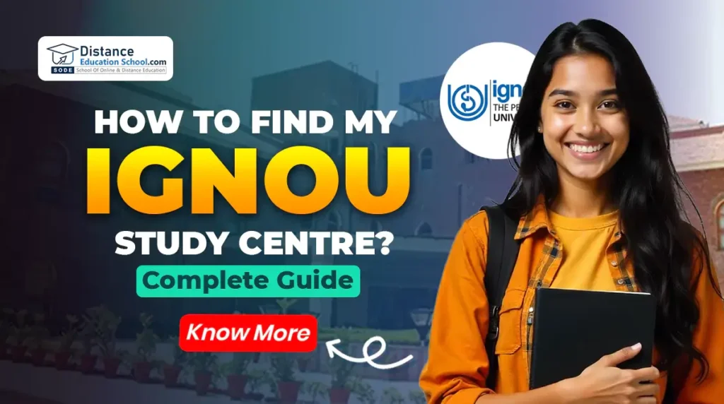 How to find IGNOU Study Centre