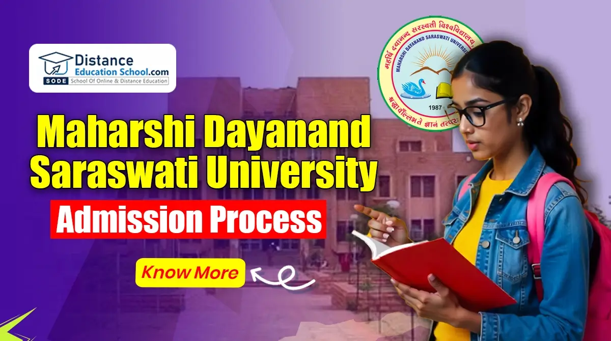 Maharshi Dayanand Saraswati University Admission Process