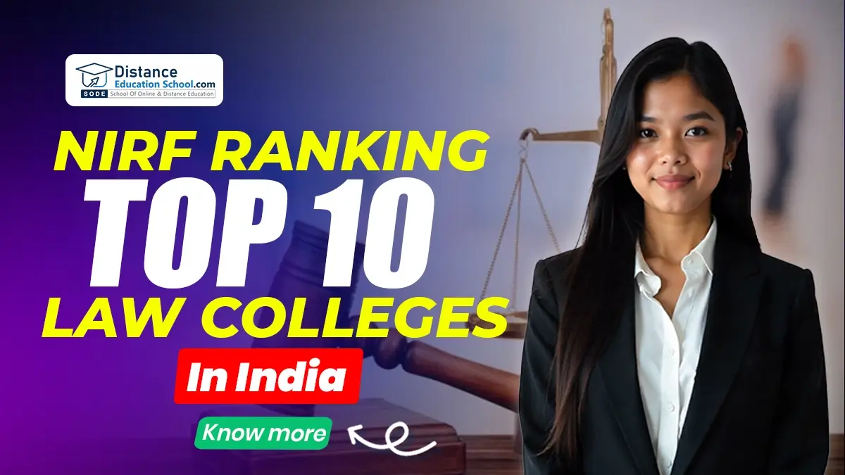 NIRF Ranking 2025: Top 10 Law Colleges in India