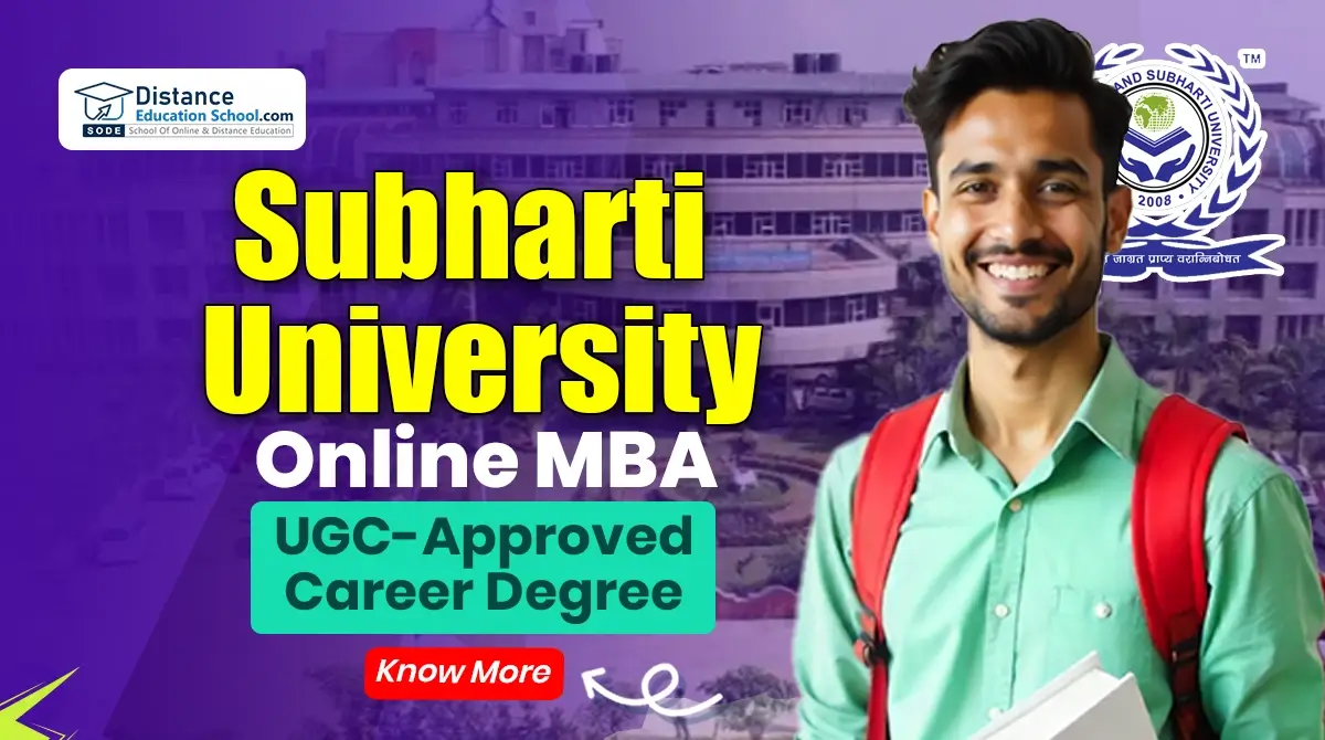Subharti University Online MBA
