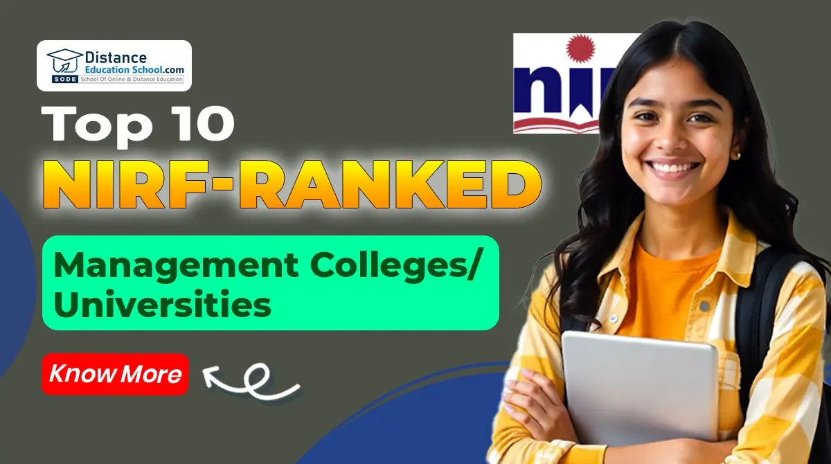 Top 10 NIRF-Ranked Management Colleges and Universities in 2025
