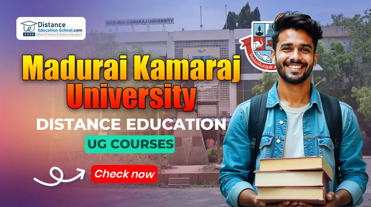 Madurai Kamaraj University Distance Education UG Courses