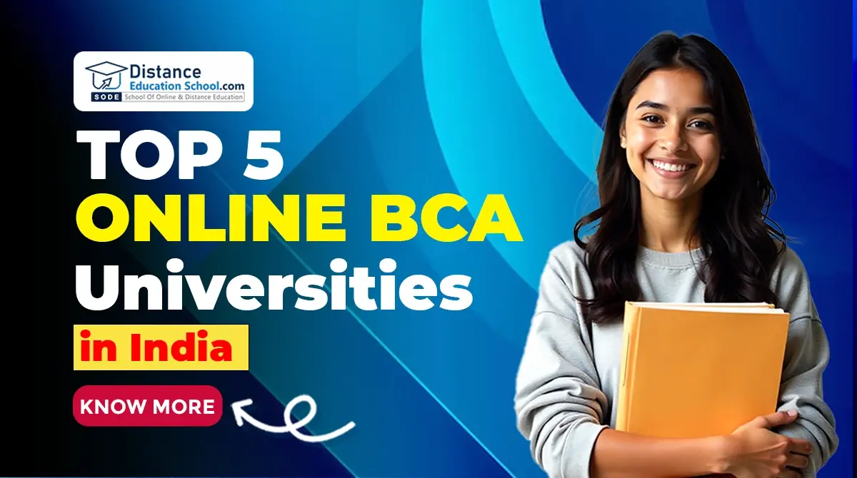 Top 5 Online BCA Universities in India