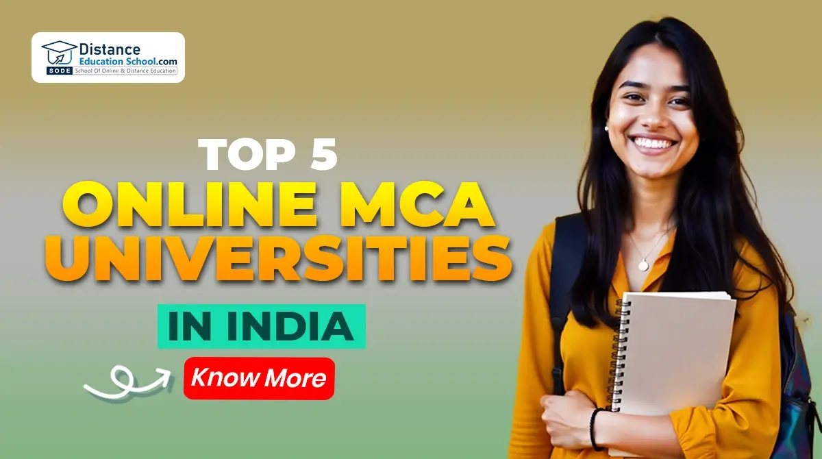 Top 5 Online MCA Universities in India