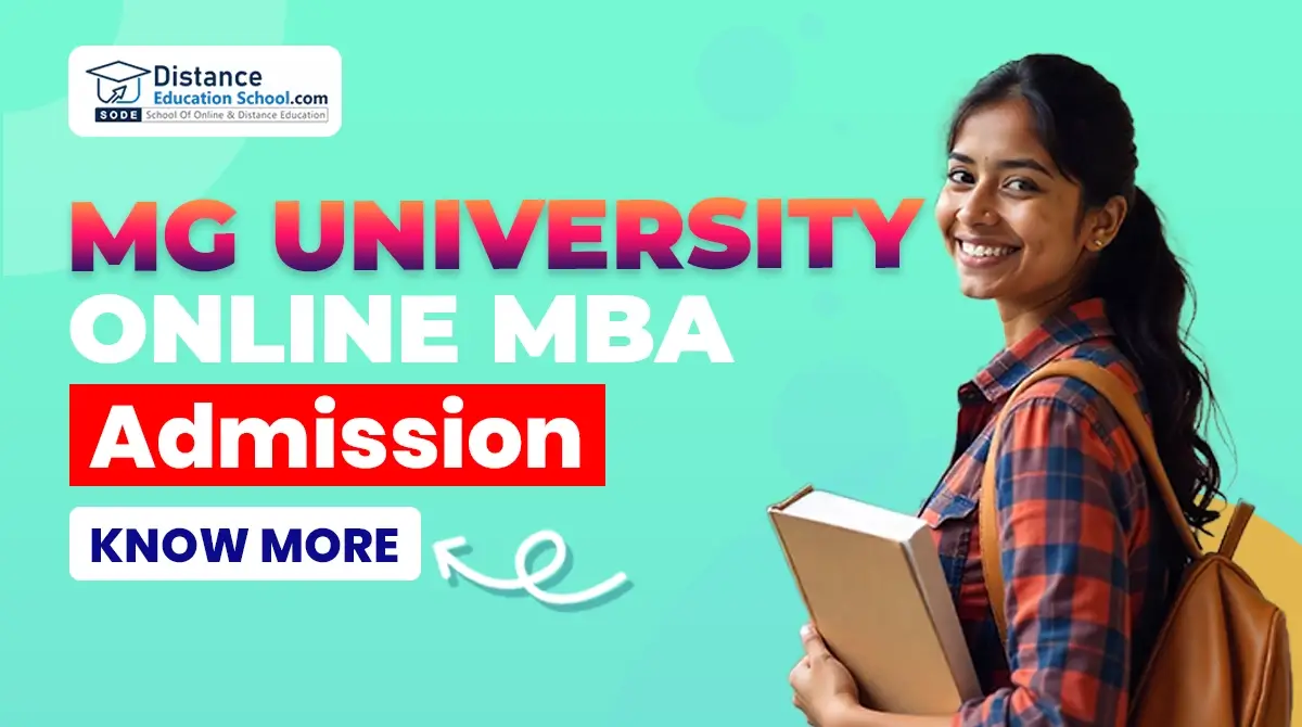 MG University Online MBA Admission